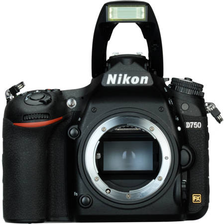USED Nikon D750 24.3 Megapixel FX-Format Digital SLR Camera Body