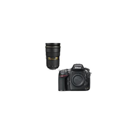 Nikon D800 Digital SLR Camera Body,Bundle w/Nikon 24-70mm f/2.8G ED-IF AF-S Lens
