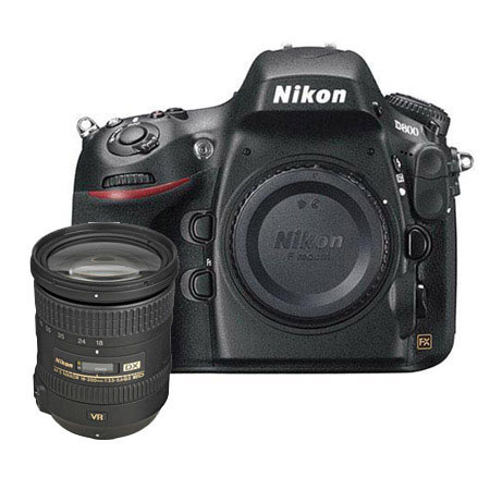 Nikon D800 Camera Body, Bundle with 18-200mm Lens & MORE
