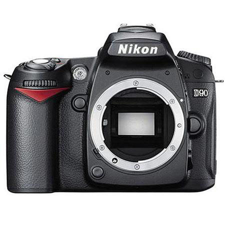 Nikon D90 Digital SLR Camera Body BUNDLE w/70-300mm f/4.5-5.6G VR Lens #25446