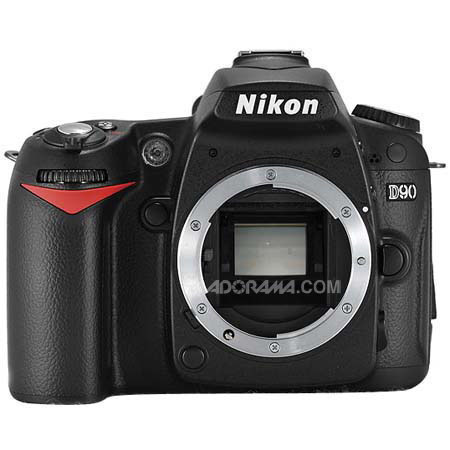 Nikon D90 DSLR Camera Body with 55-300 DX VR II, USA