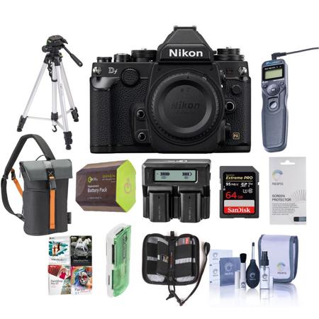 Nikon Df DSLR Body Black With Premium Accessory Bundle
