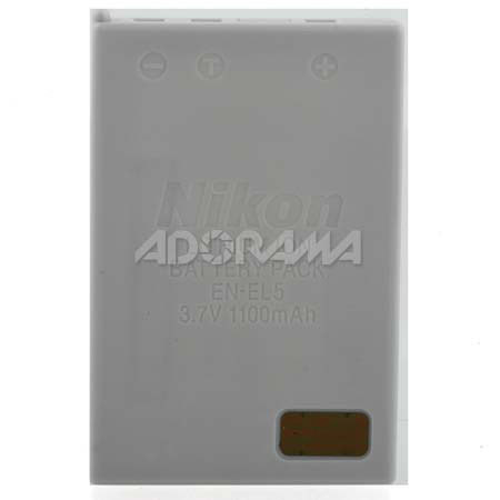 Nikon EN-EL5 Rechargeable Li-ion Battery for Coolpix P3, P4. P520, P5000, S10, 3700, 4200, 5200, 5900 & 7900 Digital Cameras