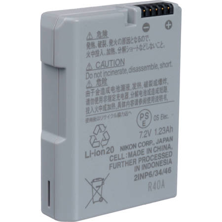 Nikon EN-EL14a Rechargeable Li-Ion Battery for D3300, D5300, D5500, DF DSLR Cameras & Coolpix P7800