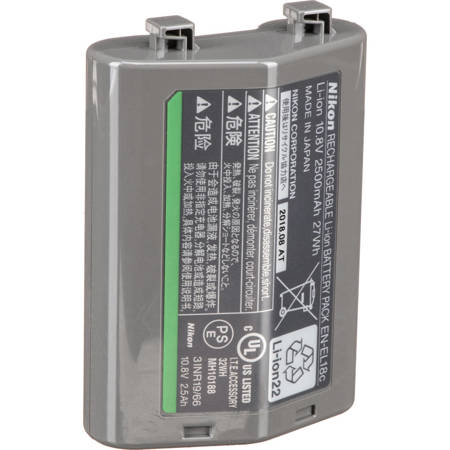 Nikon EN-EL18c 10.8V 2500mAh Lithium-Ion Battery for D5, D4S and D4 Cameras