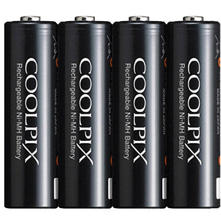 Nikon EN-MH2-B2 AA Size Rechargeable Ni-MH Battery Pack (Set of 4)