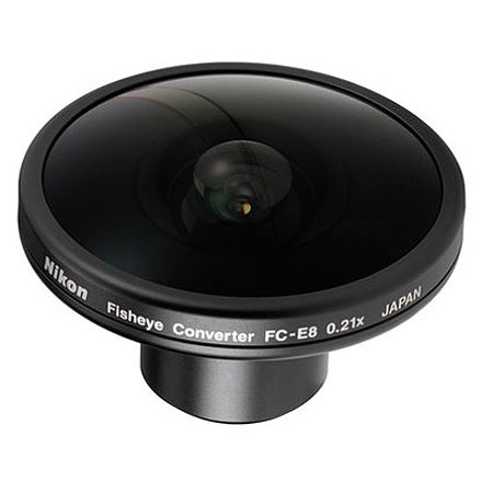 Nikon FC-E8, 0.21x Fisheye Conversion Len - Refurbished