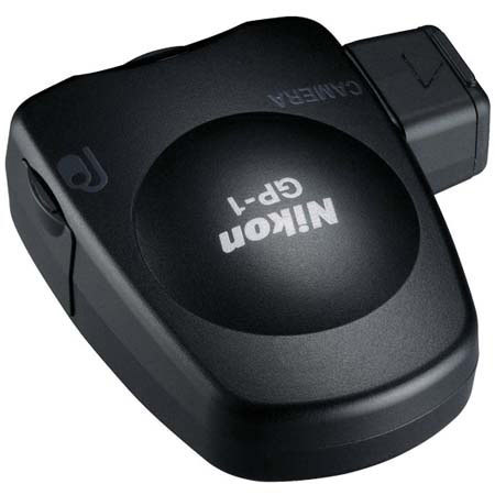 Nikon Nikon GP-1 GPS Adapter For Nikon D3, D3S, D3X, D700, D300, D300S, D2X, D2XS, D2HS, D200, D5000, D3000, D7000, D5100, D90 & Coolpix P7700 Digital Cameras