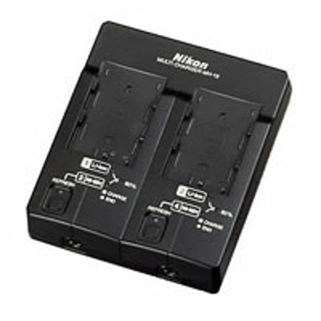 Nikon MH-19 Multi-Charger, 100-240V AC/12V DC, for the EN-EL3, EN-EL3e, EN-EL9 and EN-4 Batteries