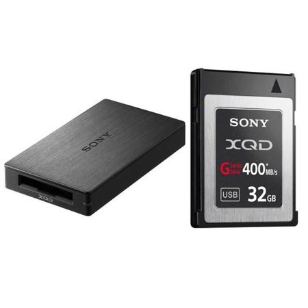 Sony 32GB XQD Memory Card with XQD Memory Card Reader