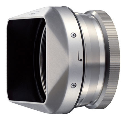 Nikon UR-E24 Filter Adapter and HN-CP18 Lens Hood Set, Silver