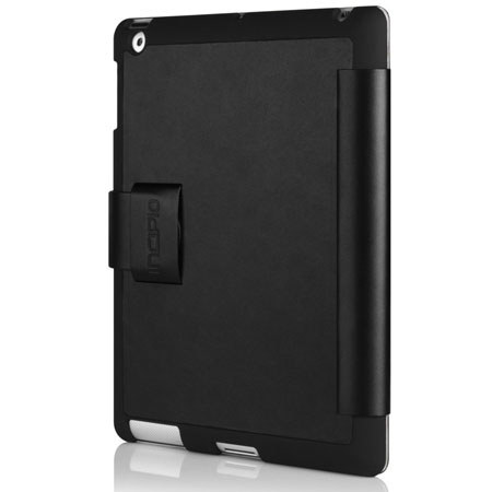 Incipio Lexington Hybrid Folio Case for iPad with Retina Display, Black/Black