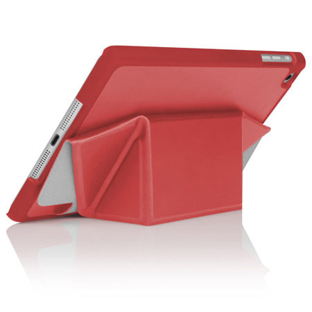 Incipio LGND Premium Hard-Shell Folio Case & Cover for iPad Mini, Scarlet Red