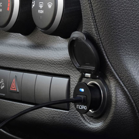 Incipio Mini 2.1A Car Charger for IOS Lightning Devices