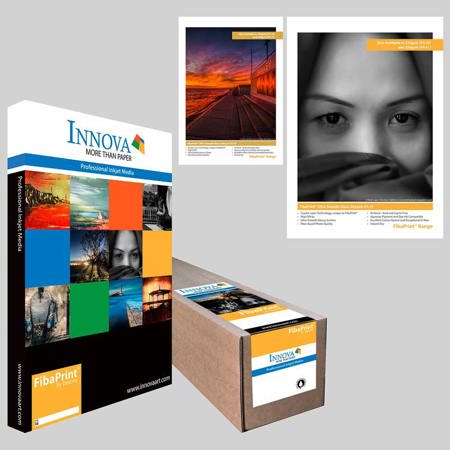 Innova Art F-Type Ultra Smooth Glossy Fine Art Paper (8.5x11"), 25 Sheets