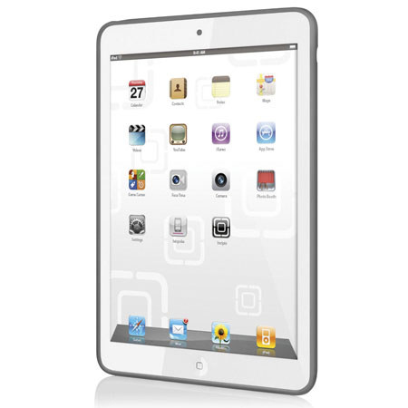 Incipio NGP Impact Resistant Case for iPad Mini, Translucent Mercury Gray