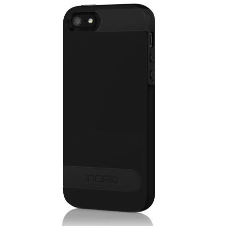 Incipio OVRMLD Hard Case for iPhone 5, Black/White