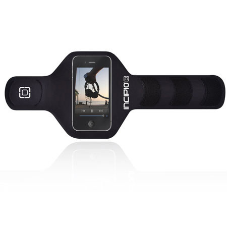 Incipio Performance Armband for iPhone 4/4S, Short Black