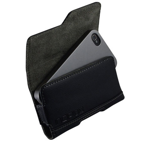 Incipio Premium Leather Holster for iPhone 4 & 4S, Black