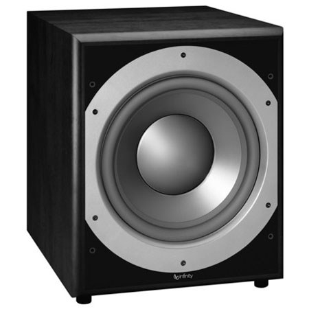 Infinity PS312 12in 400 Watt Active Subwoofer, Black