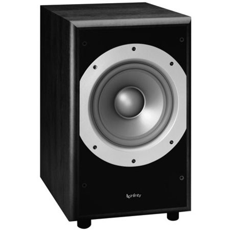 Infinity PS38 8 inch 150 Watt Active Subwoofer, Black