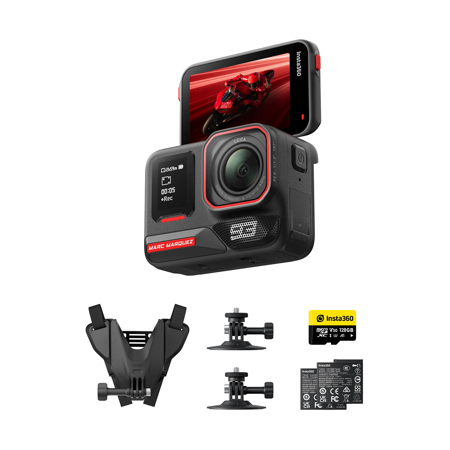 Insta360 Ace Pro 2 8K AI-Powered MM93 Edition Action Camera w/Dual Battery,Black