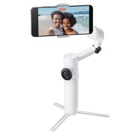 【美品】Insta360 flow Summit white INSTA360 Flow 2 AI Tracker Bundle Summit White - Foto Erhardt