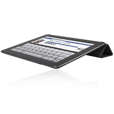 Incipio Smart Feather Slim Case for iPad with Retina Display, Dark Gray