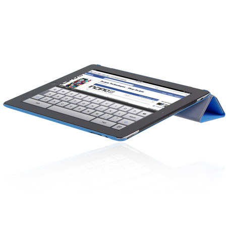 Incipio Smart Feather Slim Case for iPad with Retina Display, Light Blue