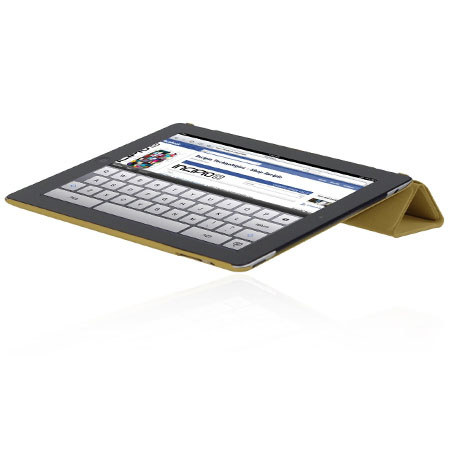 Incipio Smart Feather Slim Case for iPad with Retina Display, Tan