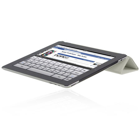 Incipio Smart Feather Slim Case for iPad with Retina Display, White