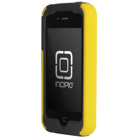 Incipio Stanley Highwire Hybrid Case & Holster for iPhone 4/4S, Black/Yellow