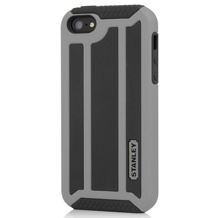 Incipio Stanley Highwire Hybrid Case & Holster for iPhone 5, Gray/White