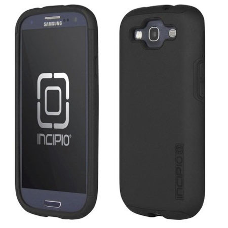 Incipio Silicrylic Hybrid Case for Samsung Galaxy S III, Black/Black