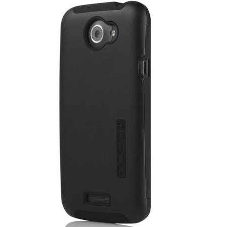 Incipio Silicrylic Hybrid Case for HTC One X, Black/Black