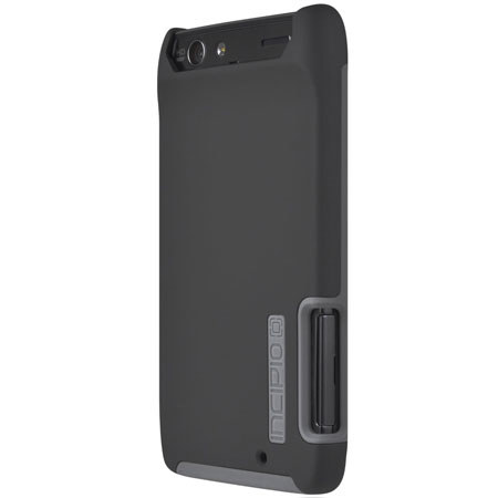 Incipio Silicrylic Hybrid Case for Motorola Droid RAZR, Dark Gray/Light Gray