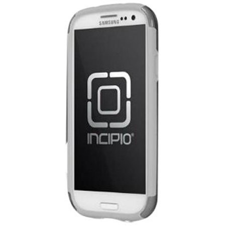 Incipio Silicrylic Shine Hybrid Case for Samsung Galaxy S III, Silver/Gray