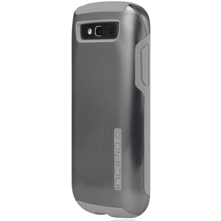 Incipio Silicrylic Shine Hybrid Case for Samsung Galaxy S Blaze, Smoke/Gray