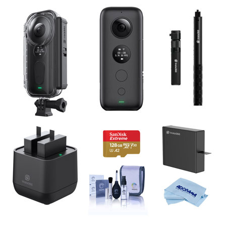 Insta360 ONE X Action Camera (CINONEX/A) - With Accessory Bundle