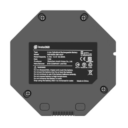 Insta360 16.8V 5700mAh Lithium-Ion Replacement Battery for Insta360 16.8V 5700mAh Lithium-Ion Replacement Battery for