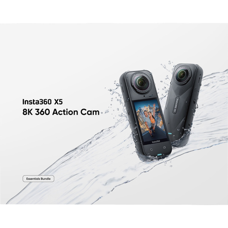 Insta360 X5 Action Camera Essentials Bundle