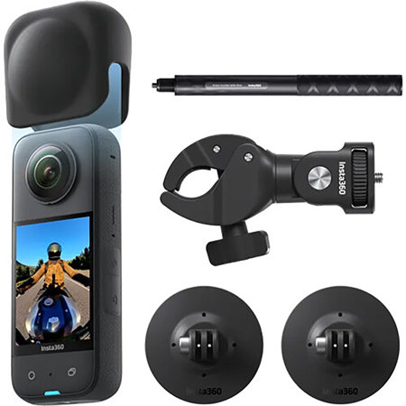 Insta360 ONE X2 360 Degree Waterproof Action Camera, 5.7K 360,  Stabilization, Touch Screen, AI Editing, Live Streaming, Webcam, Voice  Control (Creator