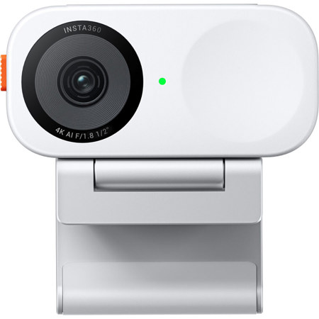 Insta360 Link 2C 4K Ultra HD AI-Powered Webcam, Arctic White