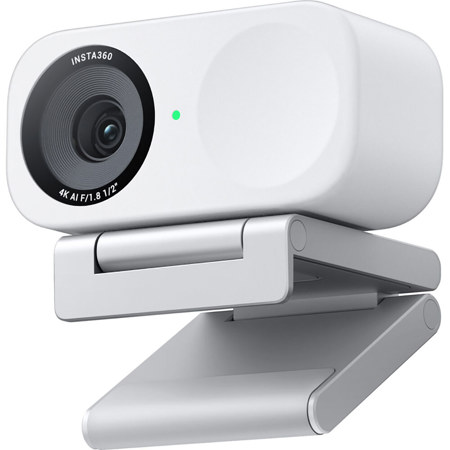 Insta360 Link 2C 4K Ultra HD AI-Powered Webcam, Arctic White