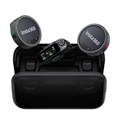 Insta360 Mic Pro 2.4GHz 2-Person Wireless Lavalier Microphone System