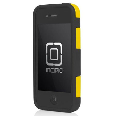 Incipio Stanley Technician Hybrid Case & Holster for iPhone 4 & 4S, Black/Yellow