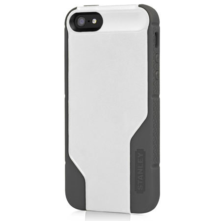 Incipio Stanley Technician Hybrid Case & Holster for iPhone 5, White/Gray