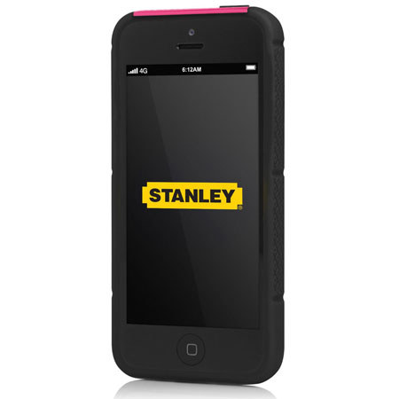 Incipio Stanley Technician Hybrid Case & Holster for iPhone 5, Pink/Black