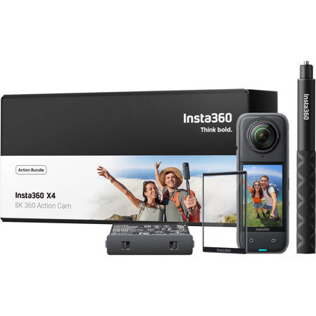 Insta360 X4 8K 360 Action Camera Action Bundle
