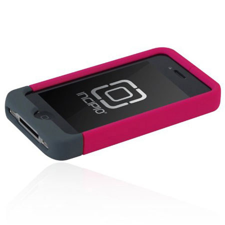 Incipio Triad Hard Case for iPhone 4 & 4S, Magenta/Magenta/Gray